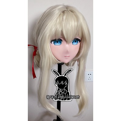 (RB360)Customize Full Head Quality Handmade Female/Girl Resin Japanese Anime Cartoon Character Kig Cosplay Kigurumi Mask (RB360)Customize Full Head Quality Handmade Female/Girl Resin Japanese Anime Cartoon Character Kig Cosplay Kigurumi Mask